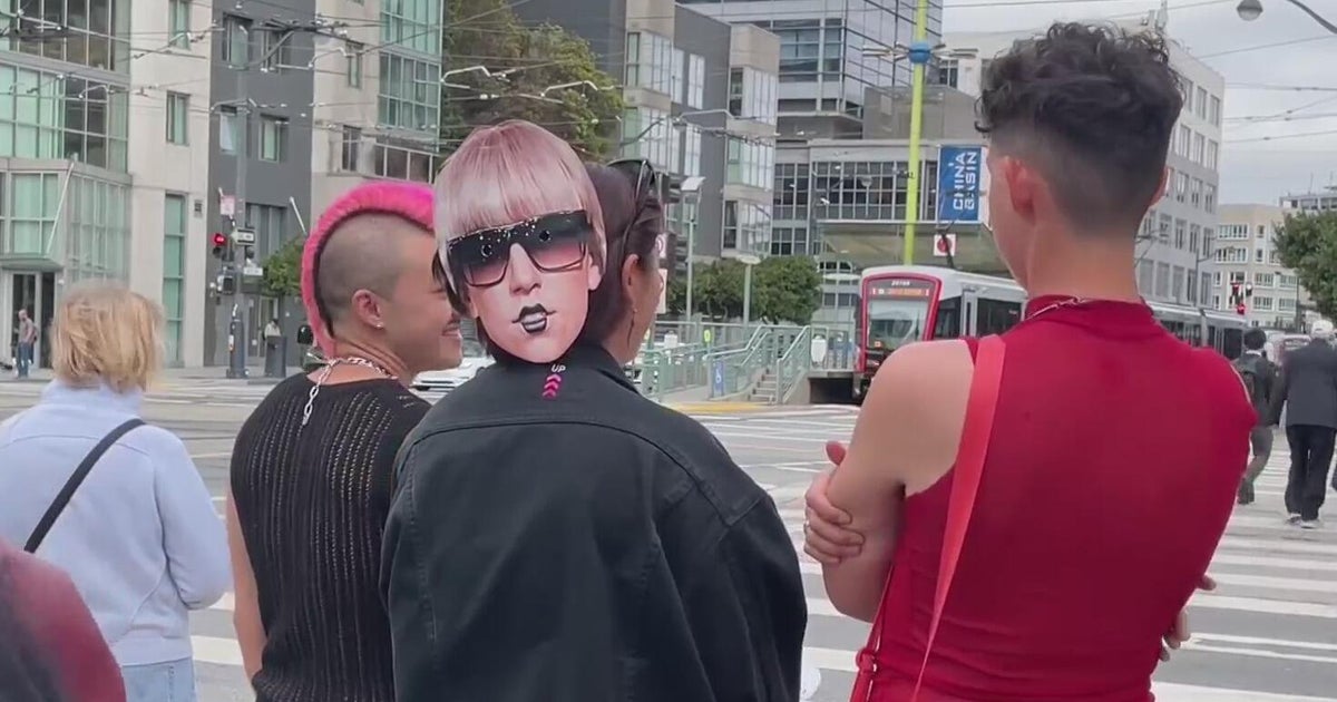 Fans take Lady Gaga themed Caltrain to Chase Center concert 