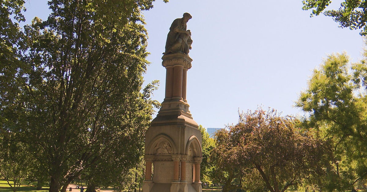 Here's the story behind the oldest monument in the Boston Public Garden 