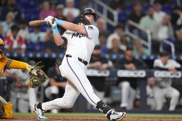 Padres Marlins Baseball 