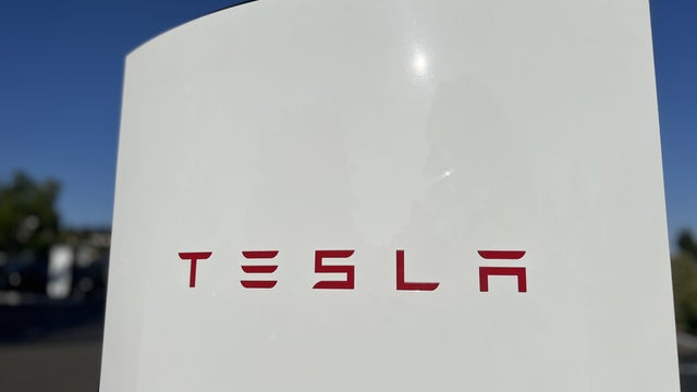 Tesla Supercharger Close-Up 