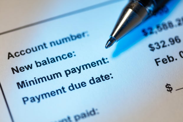 credit card minimum payment