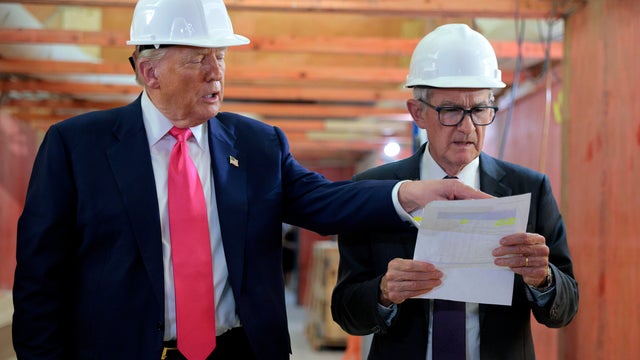 President Trump Visits Federal Reserve 