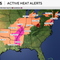 Map shows U.S. heat advisories as heat dome moves east