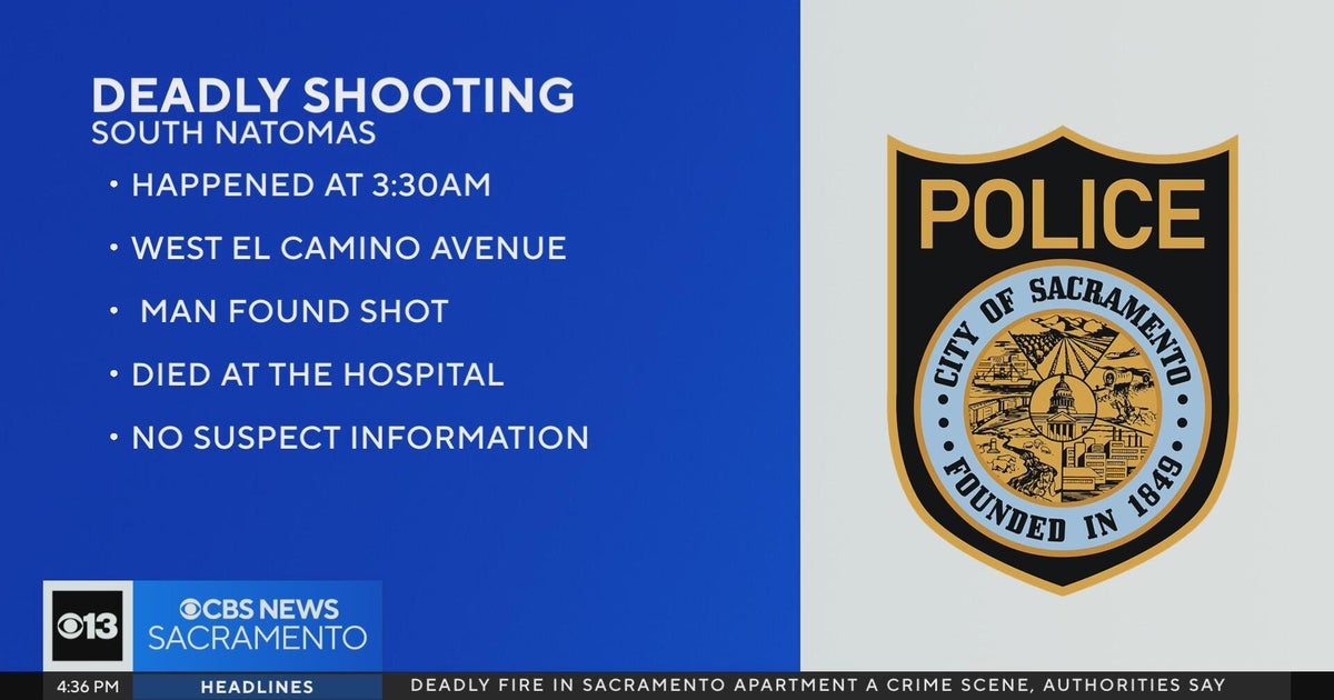 1 killed in shooting on West El Camino in south Natomas - CBS Sacramento