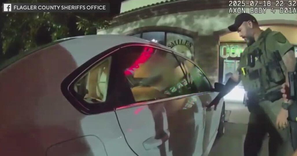 Florida couple arrested for leaving baby in car while they were in a bar, sheriff says