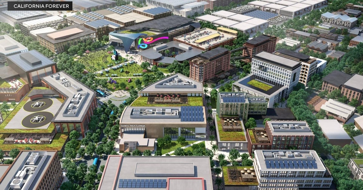 California Forever CEO says manufacturing hub joins proposed new Solano County city 