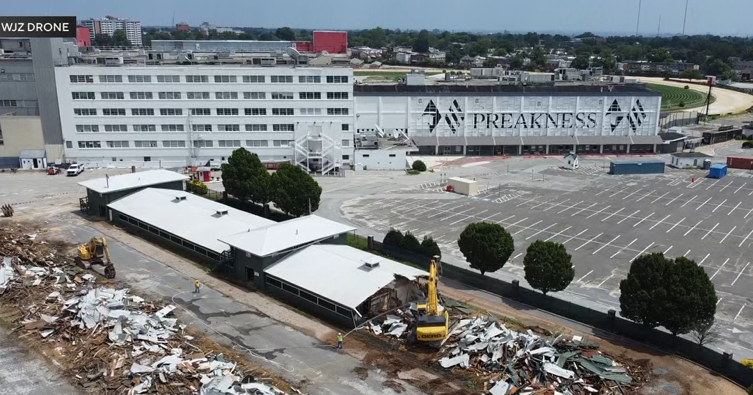 Demolition starts for revamped Pimlico Race Course with Park Heights residents watching 