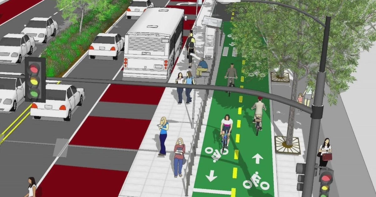 Emeryville considering creating bus-only, bike-only lanes on 40th Street 