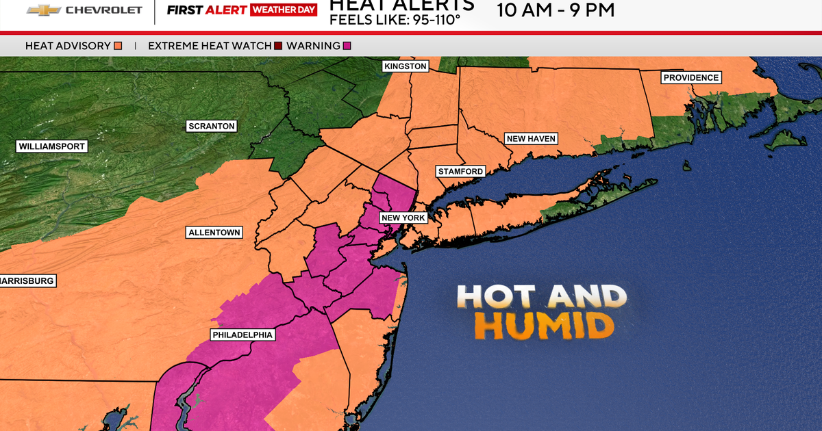 Extreme heat triggers warnings for N.J and NYC area today 