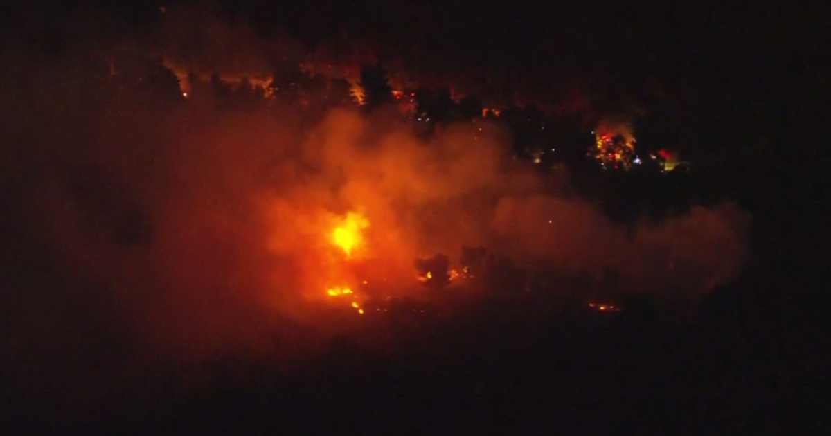 Firefighters stop forward progress of Monterey Fire burning in Montecito Heights 
