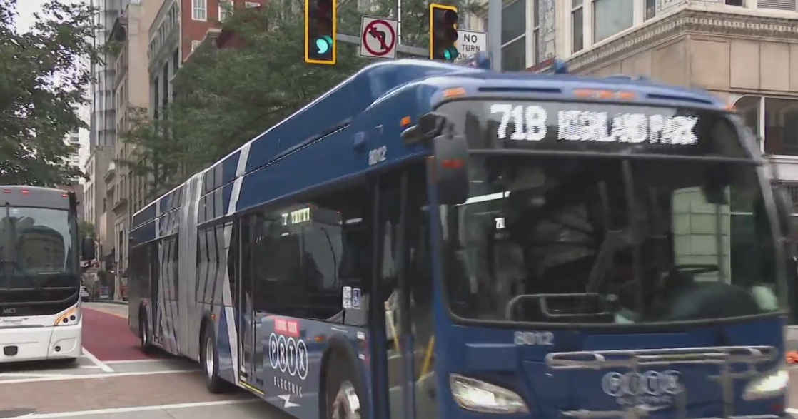 Five new bus stations open in Downtown Pittsburgh as part of PRT's University Line 