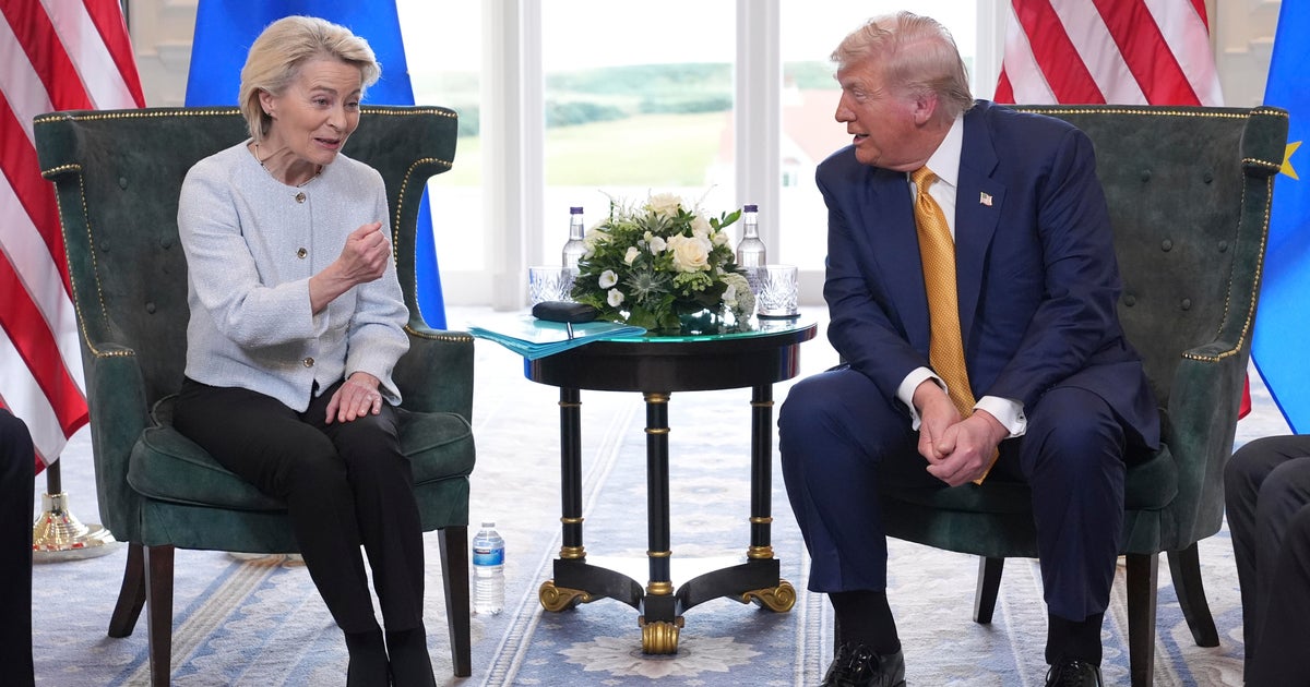 Trump says U.S. has reached trade deal with European Union as Aug. 1 deadline loomed Trump says U.S. has reached trade deal with European Union as Aug. 1 deadline loomed