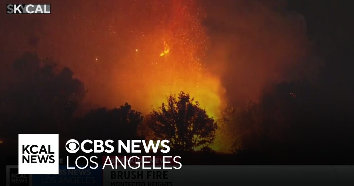 Monterey Fire continues burning in Ernest E. Debs Regional Park in Montecito