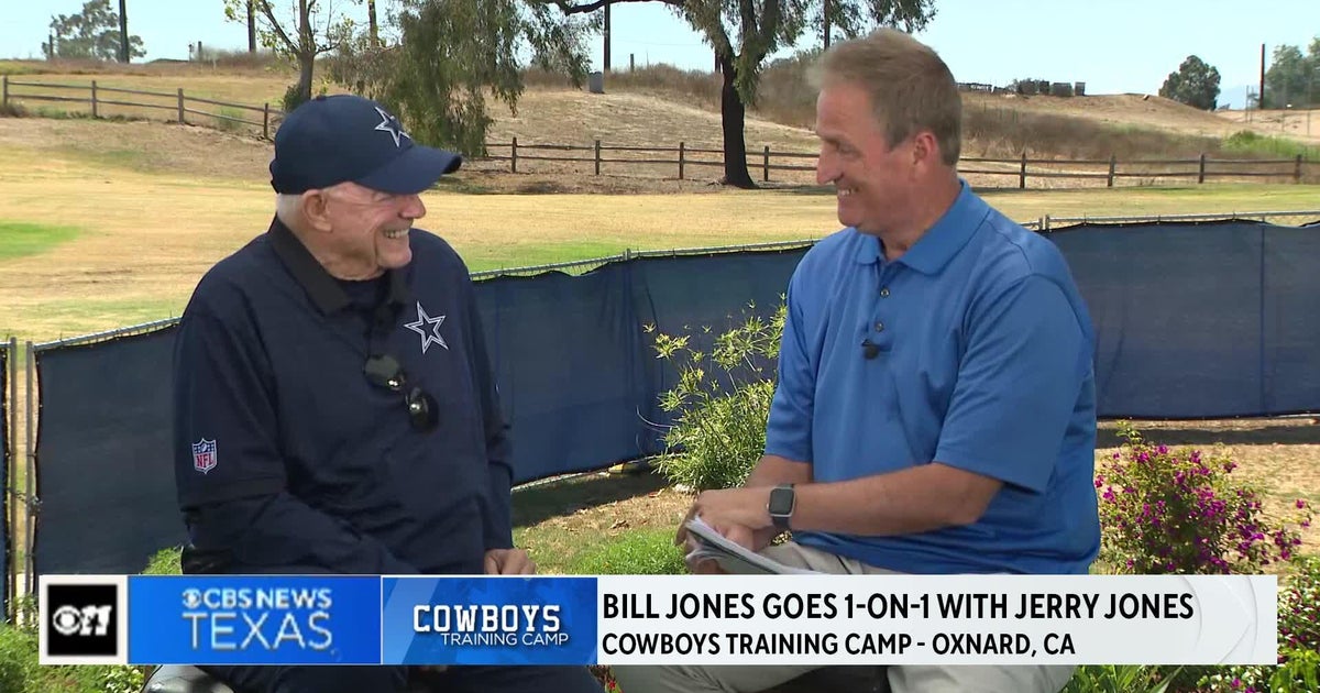 CBS Sports Texas' Bill Jones one-on-one with Cowboys owner Jerry Jones
