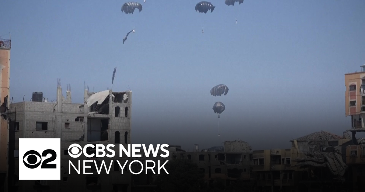 Israel says it will allow more humanitarian aid into Gaza - CBS New York