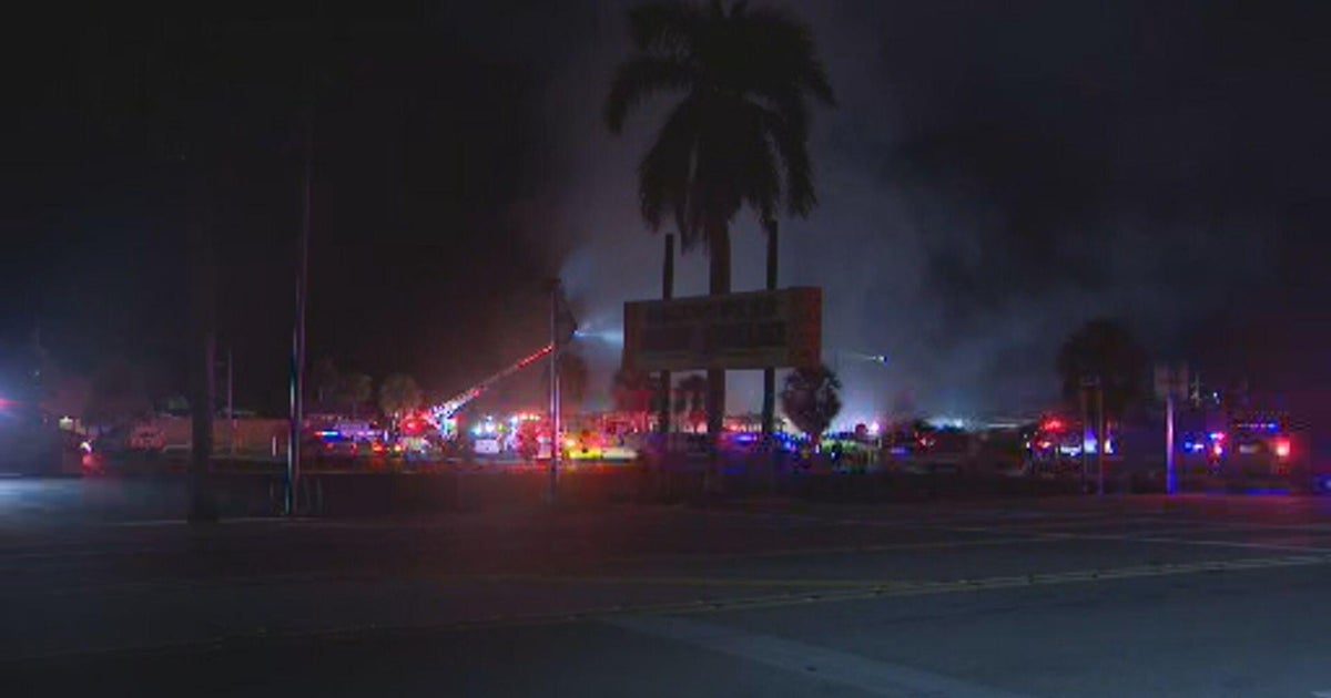 Massive fire engulfs at least 3 homes on Miccosukee Reservation in Southwest Miami-Dade, officials says