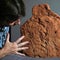 Rare 4,000-year-old Egyptian handprint discovered on a "soul house"
