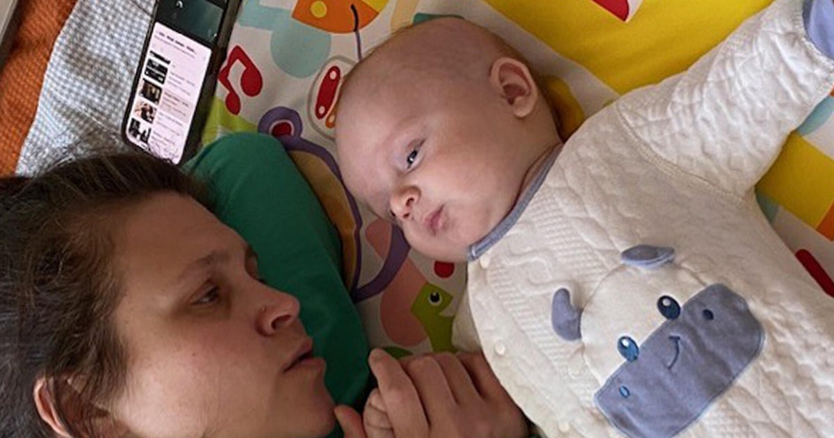 Baby born with "bubble boy disease" gets life-changing transplant 