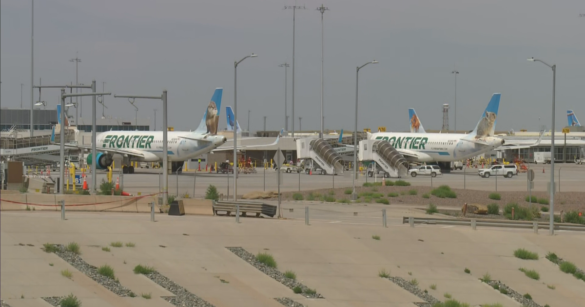 Ground delay at DIA due to severe thunderstorm warning 