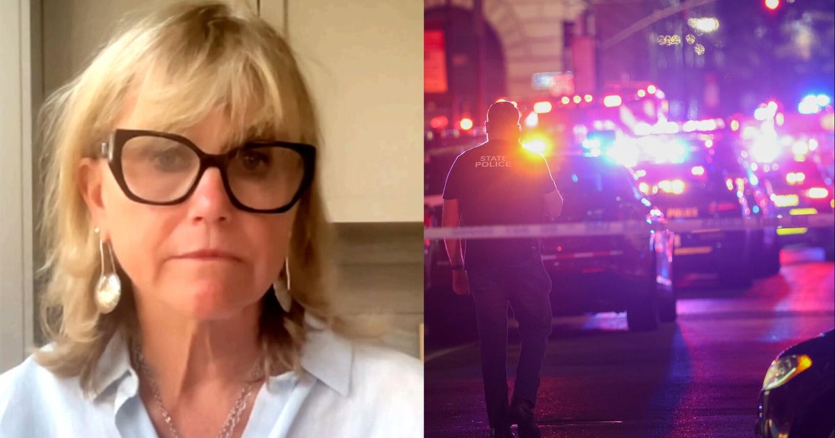 Dr. Ann McKee, who was mentioned in Manhattan gunman's note, speaks with CBS News