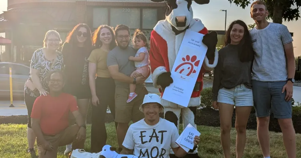Montgomery County man marks five years of eating at Chick-fil-A every day 