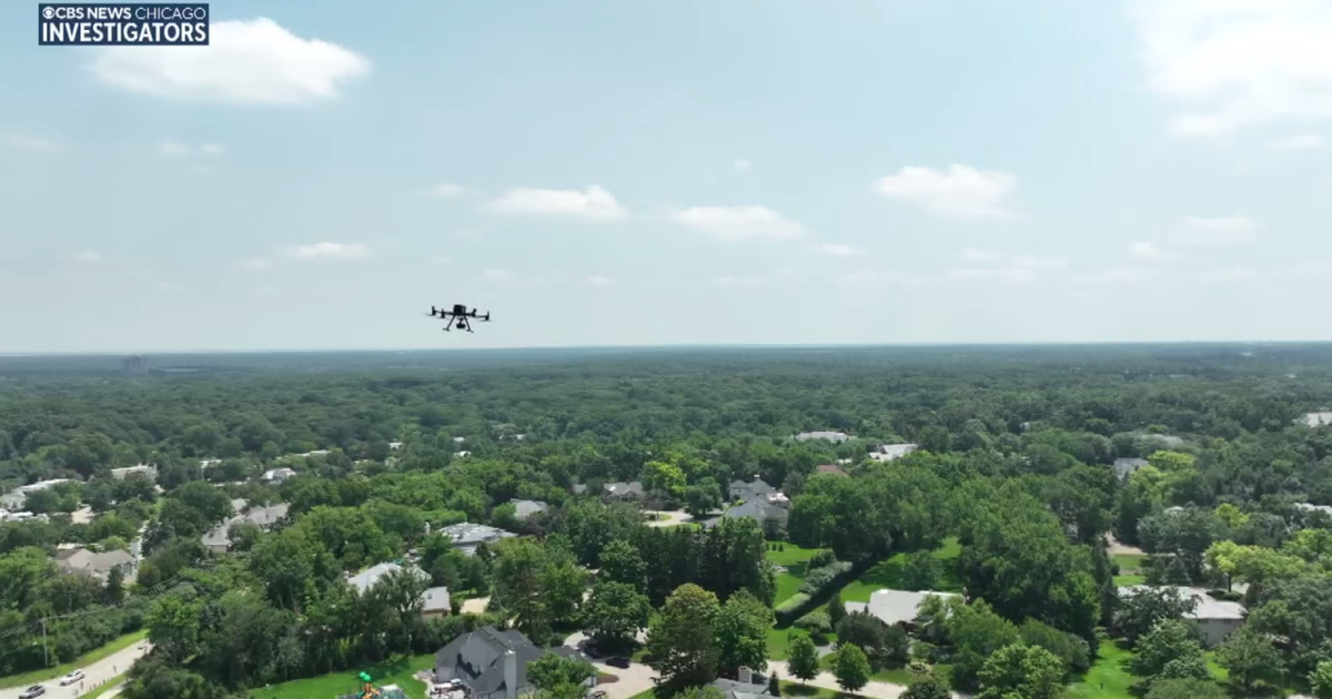 Oak Brook police drone up and flying, and helping police fight crime 