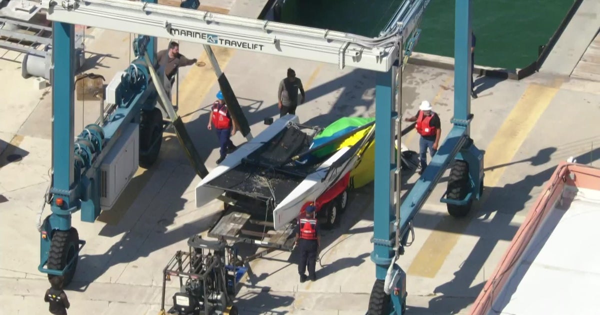 Sailboat, barge in deadly crash that killed two girls near Miami Beach removed from scene
