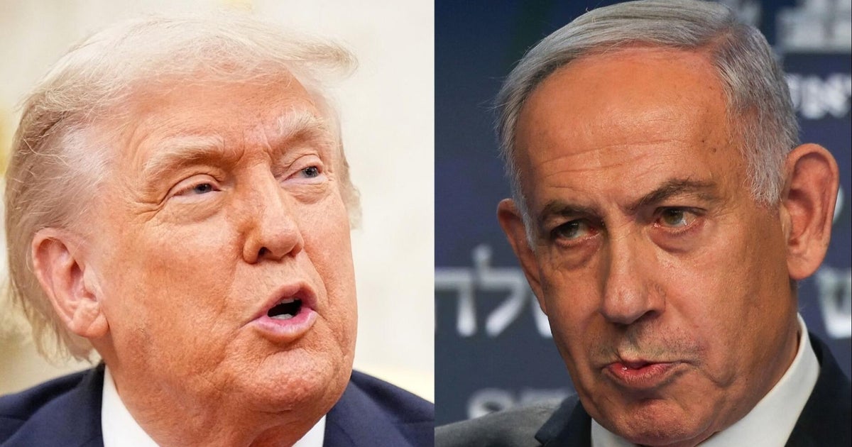 Trump says he's working with Netanyahu on Gaza before departing Scotland