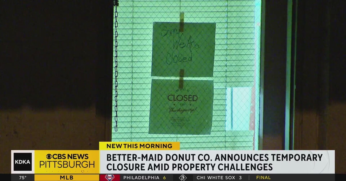 Popular Pittsburgh Donut Shop Temporarily Closes, Plans Nearby Relocation