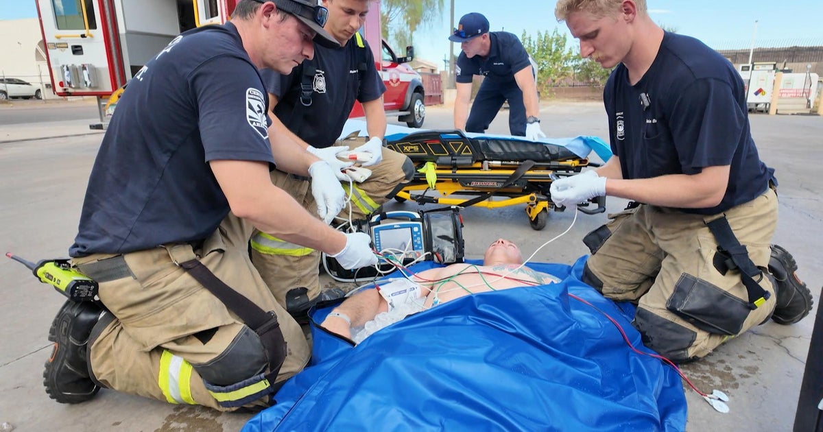 How Phoenix firefighters are using a low-tech approach to battle heatstroke