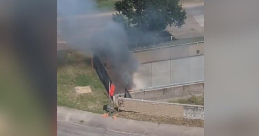 DART Train Fire Injures 15, Service Still Limited