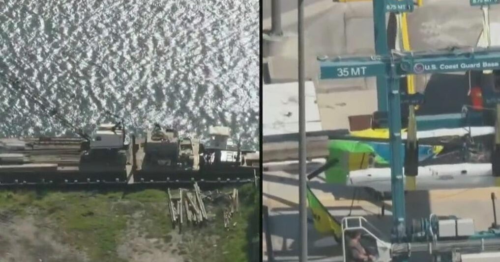 Barge, sailboat involved in deadly collision near Miami Beach, removed from crash site – CBS News
