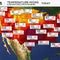 Maps show another day of extreme temperatures for millsions