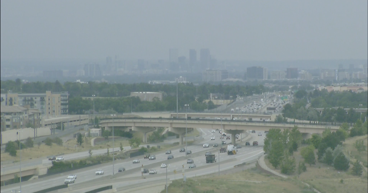 Wildfire smoke spreads across Colorado, impacting air quality and causing hazy skies 