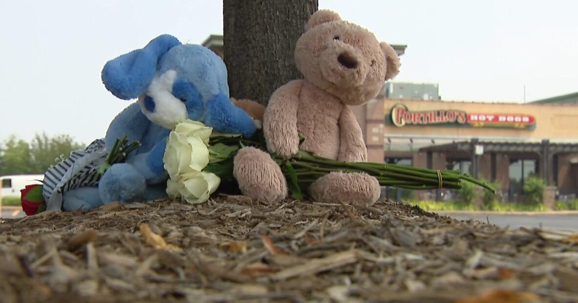 Memorial grows after 2-year-old killed, 13 hurt in crash at Oswego Portillo's 