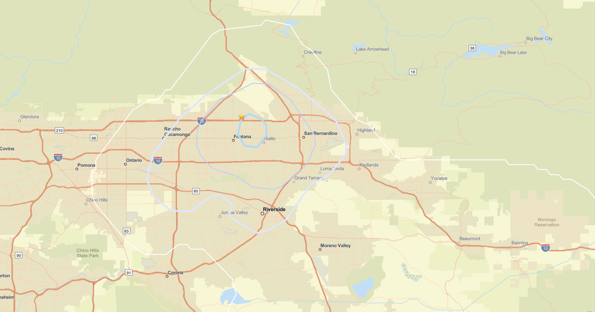 Series of earthquakes strike San Bernardino County near Rialto 