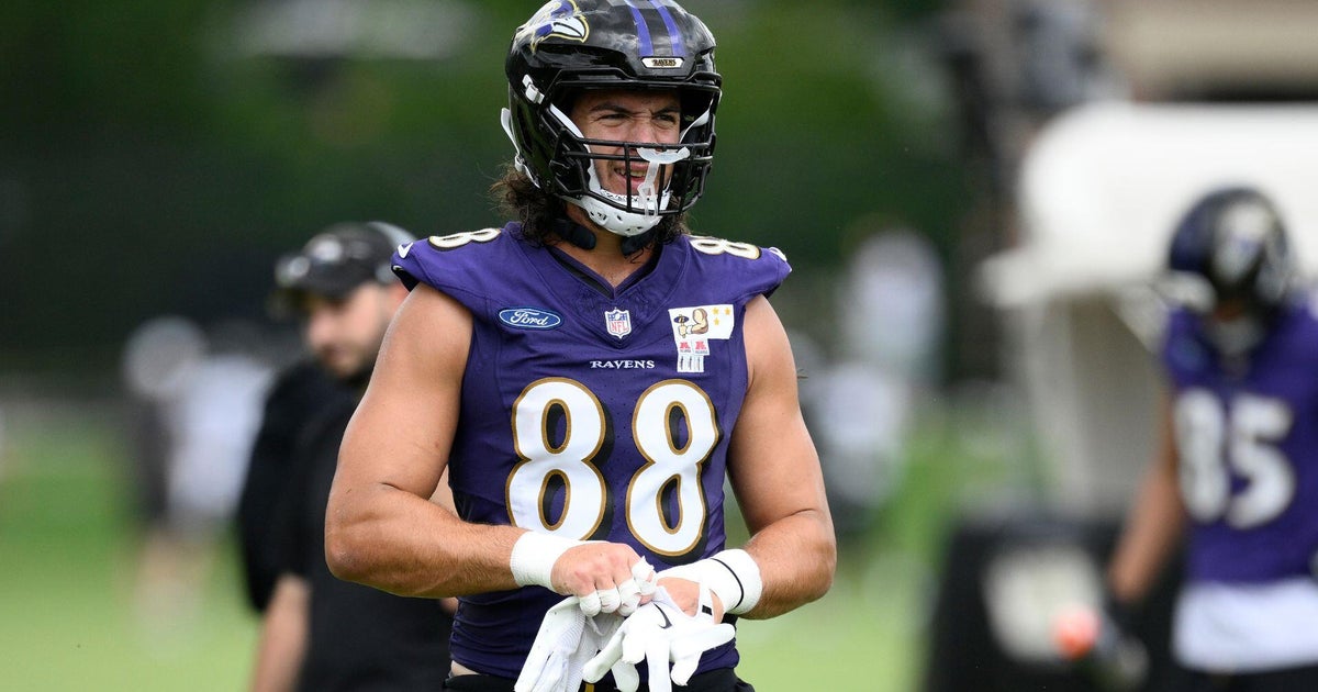 Baltimore Ravens TE Charlie Kolar looking to step up with Isaiah Likely injured 
