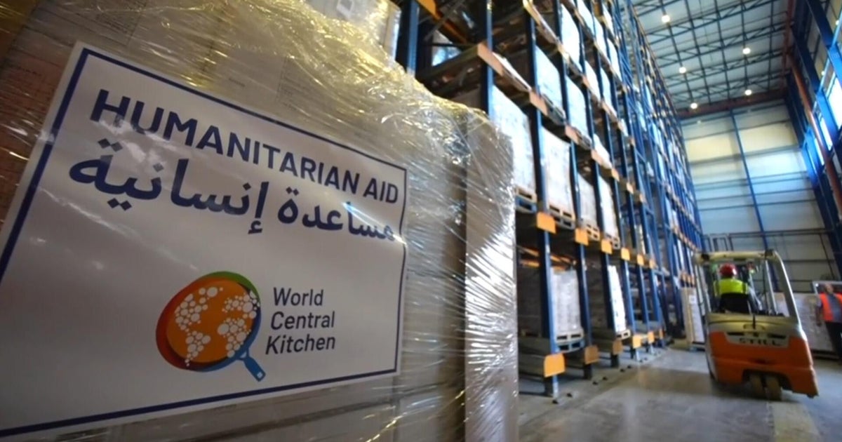 Aid waits to be delivered outside Gaza as humanitarian groups call for complete ceasefire