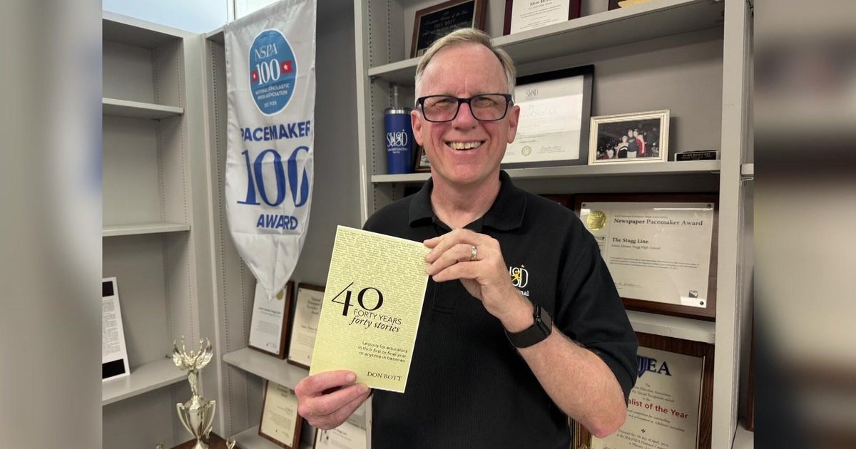Longtime Stockton teacher writes "40 Years, 40 Stories" book to help other educators 