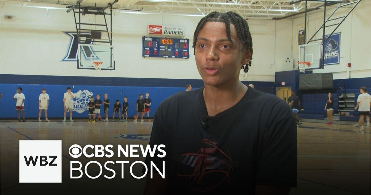 Rising basketball star spends his summer coaching kids at sports program in Massachusetts