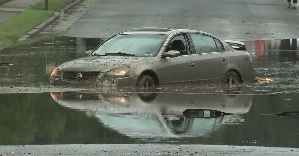 Cleanup underway after Thursday's storms flood roads, damage vehicles 