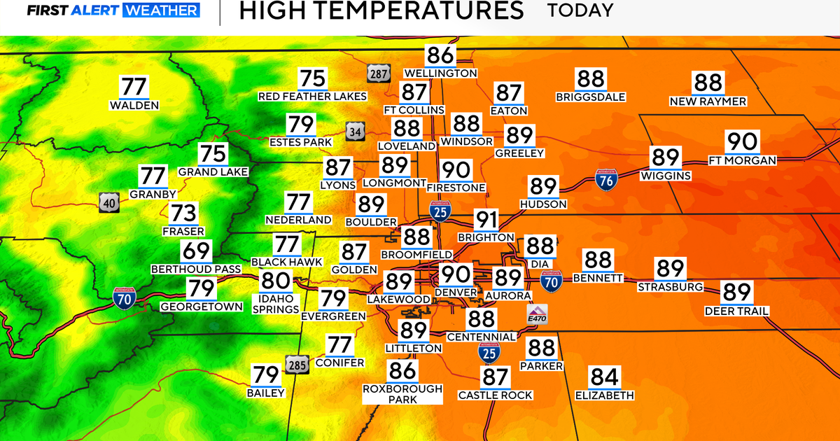 Colorado sees weekend cooldown before heat returns 