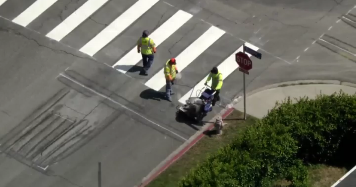 City paints crosswalks around West LA park in same locations as community group 