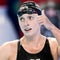 Katie Ledecky breaks her own record in women's swimming