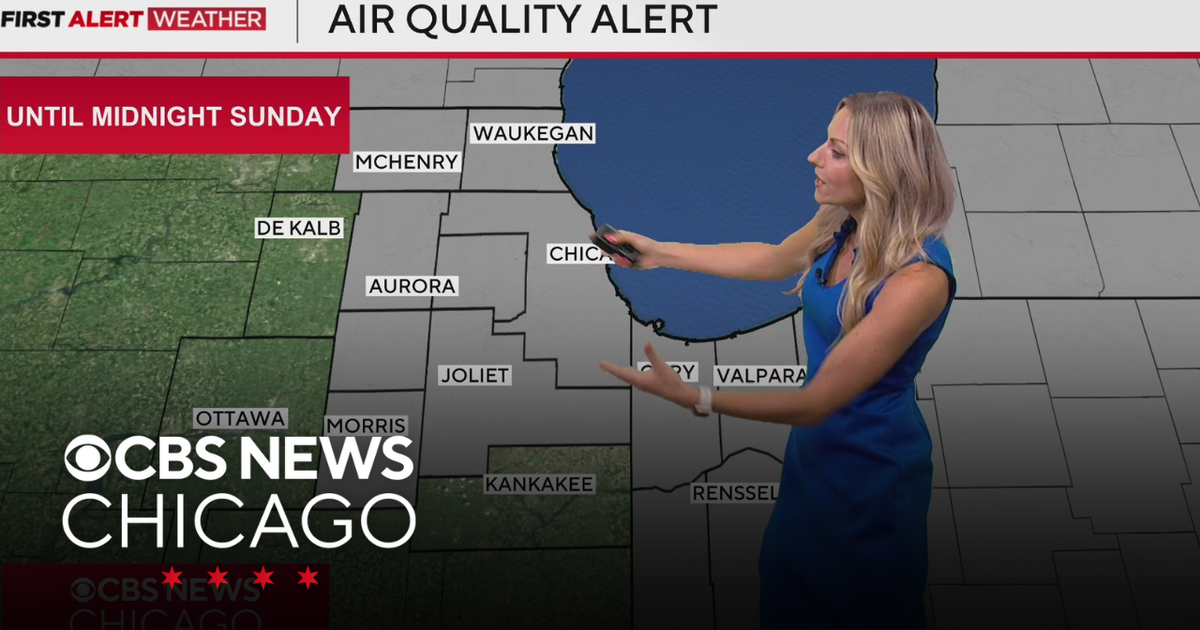 Air Quality Alert extended through Sunday - CBS Chicago
