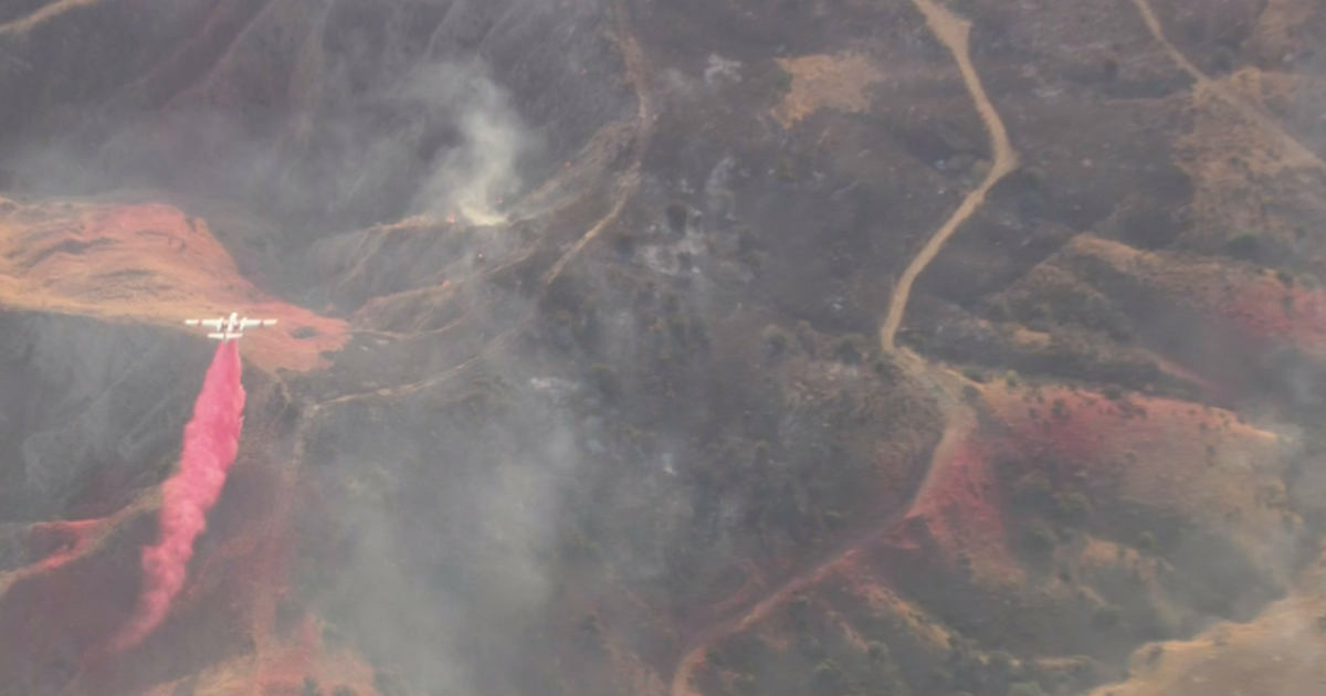 Riverside County firefighters battle 50-acre brush fire in San Timoteo Canyon 
