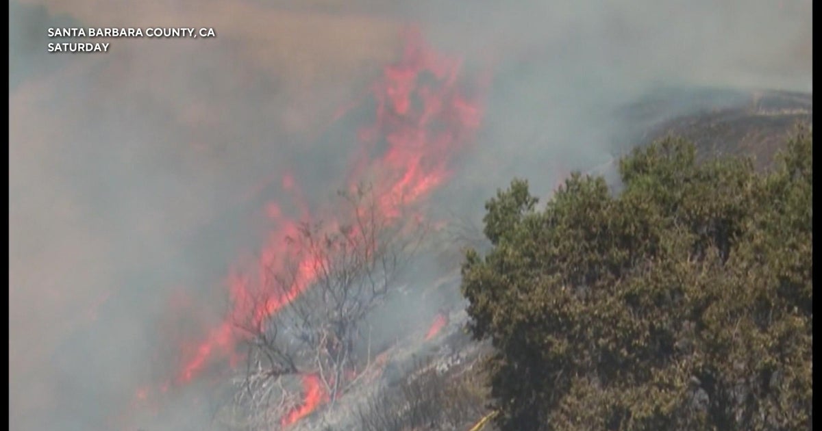 Dozens of wildfires burn across western U.S.