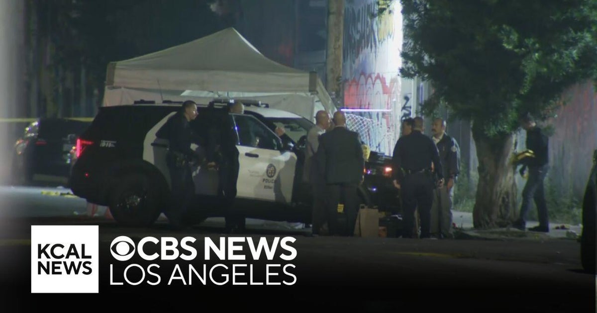 Police investigate deadly shooting in downtown Los Angeles - CBS Los ...