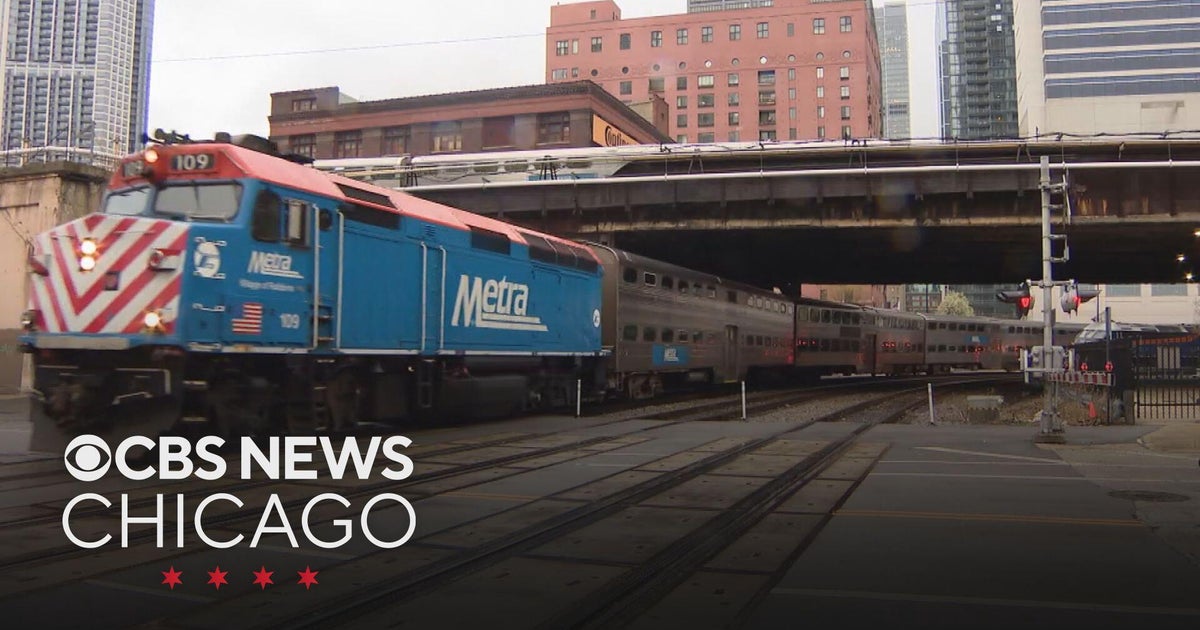 Metra UP-NW construction begins along with train cancelations - CBS Chicago
