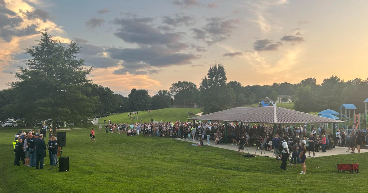 Maryland community holds vigil for teen who died during severe storm and flash floods 